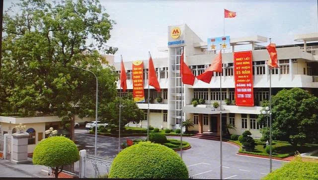 Trụ sở công ty Than Mạo Khê.
