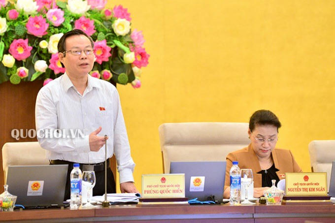Phó Chủ tịch QH Phùng Quốc Hiển