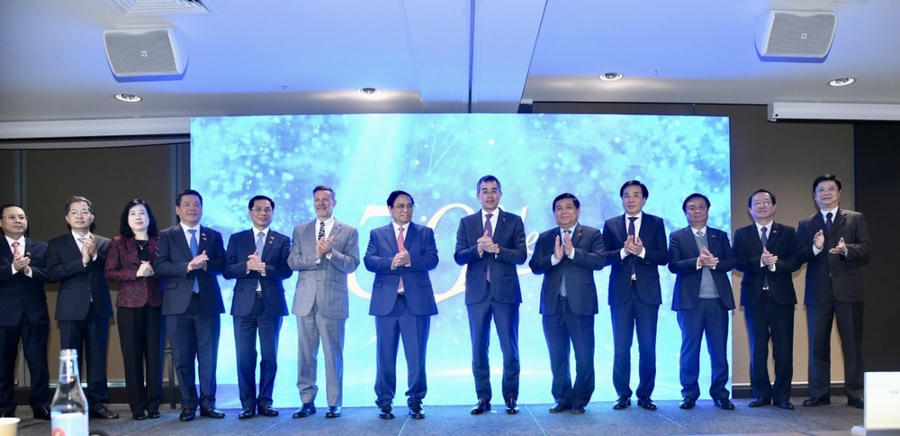 Thủ tướng Chính phủ Phạm Minh Chính dự lễ kỷ niệm 30 năm đường bay thẳng Việt Nam - Australia.