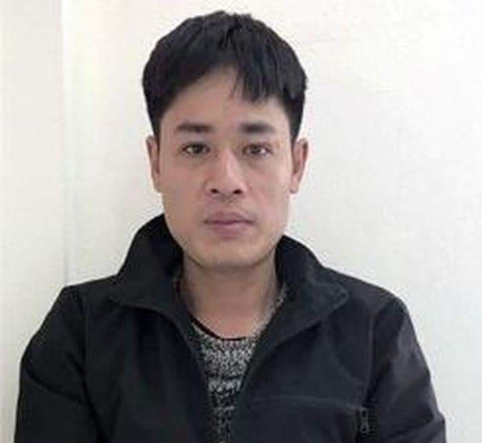 Đối tượng Nam tại cơ quan Công an.