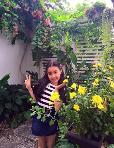 Cô con gái cưng của MC Quyền Linh. Ảnh: internet.
