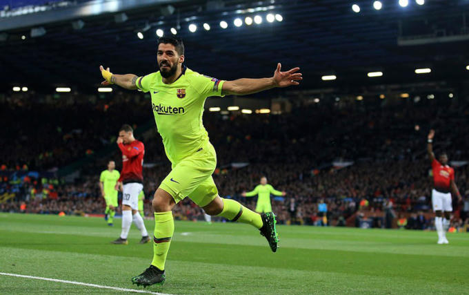 Suarez góp công lớn trong bàn thắng duy nhất của Barca