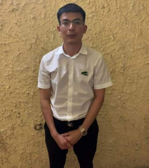 Nguyễn Đức Thịnh tại công an.