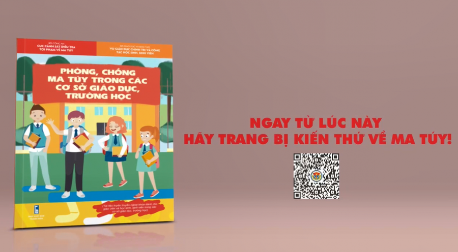 Cuốn sách là tài liệu chính thức do các đơn vị chức năng của Bộ Công an và Bộ Giáo dục và Đào tạo biên soạn.