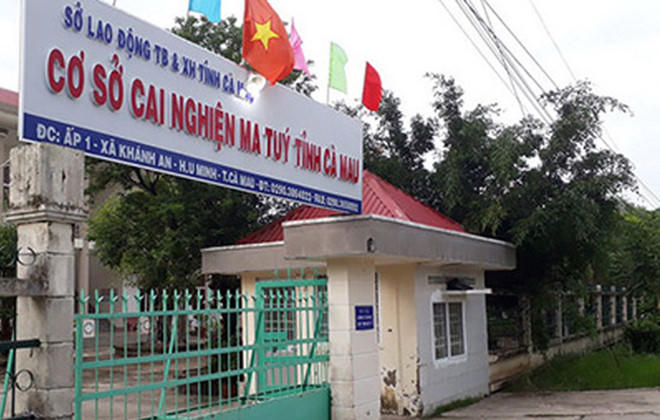 Cơ sở cai nghiện ma túy tỉnh Cà Mau đóng tại huyện U Minh. Ảnh: A.X.