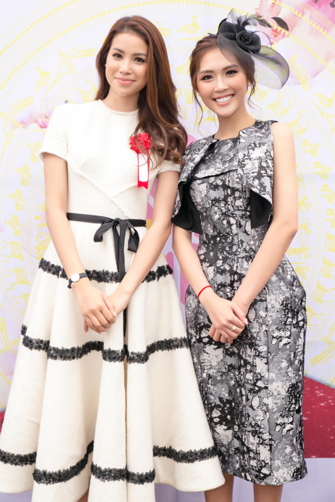 Phạm Hương, Tường Linh thân thiết cùng tham gia Lễ hội giao lưu văn hóa Việt Nhật