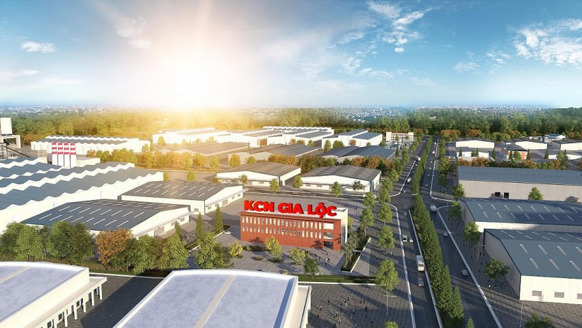 Phối cảnh KCN Gia Lộc.