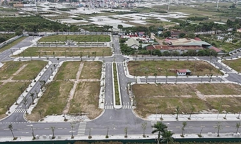 Khu đất liên quan đến vụ việc đấu giá ở Cổ Dương.