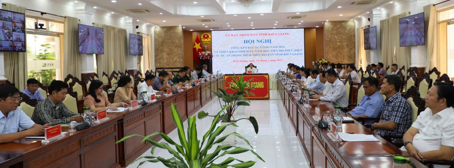 Quang cảnh hội nghị tổng kết công tác đầu tư công năm 2024