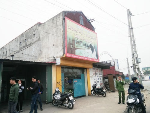 Nơi xảy ra án mạng. Ảnh: Giang Chinh