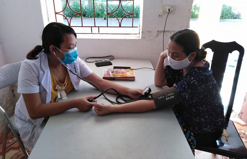 98,9% xã, phường, thị trấn tại Hà Nội đạt Tiêu chí quốc gia về y tế xã. (Hình minh hoạ)