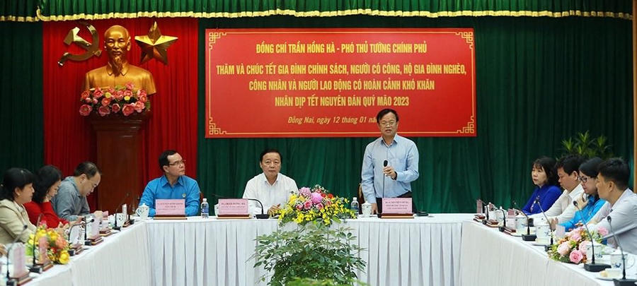 Chủ tịch UBND tỉnh Cao Tiến Dũng phát biểu tại buổi lễ