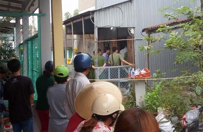 Hiện trường vụ việc. (Ảnh: báo Vietnamnet)