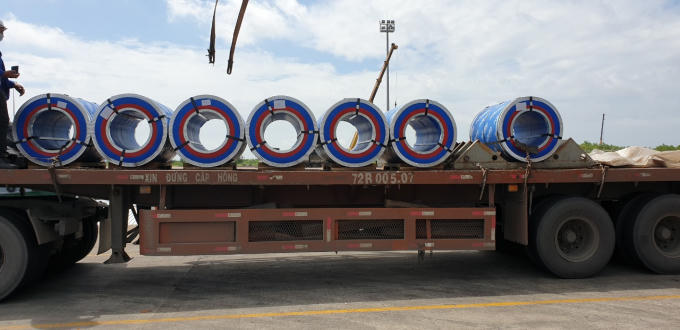 Tháng 7/2019, Nhà máy tôn Pomina đã chính thức xuất xưởng tôn cuộn thành phẩm đầu tiên.