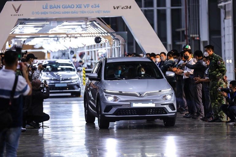 Hãng xe Việt VinFast dự kiến IPO và niêm yết trên thị trường chứng khoán Mỹ (Ảnh: Vingroup).