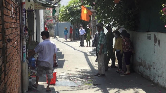 Hiện trường vụ việc.