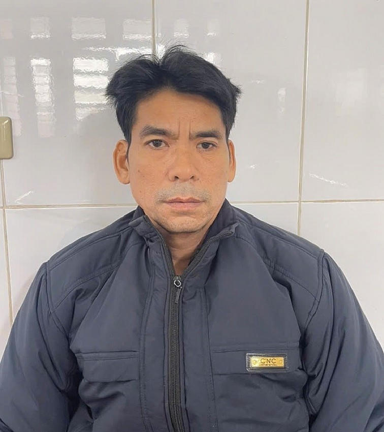 Đối tượng Nguyễn Văn Đà. (Ảnh: Công an tỉnh Bắc Giang).