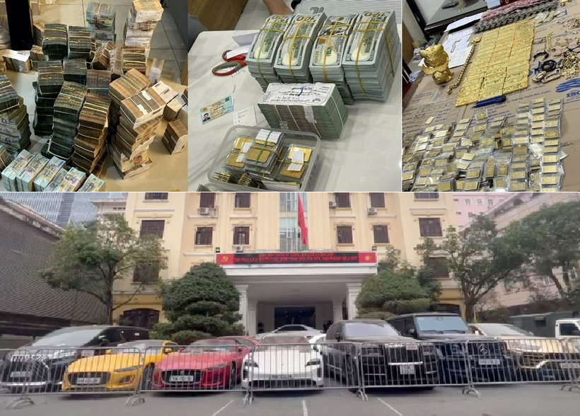 Khối tài sản khổng lồ thu giữ trong vụ án lên đến hơn 5.200 tỷ đồng.