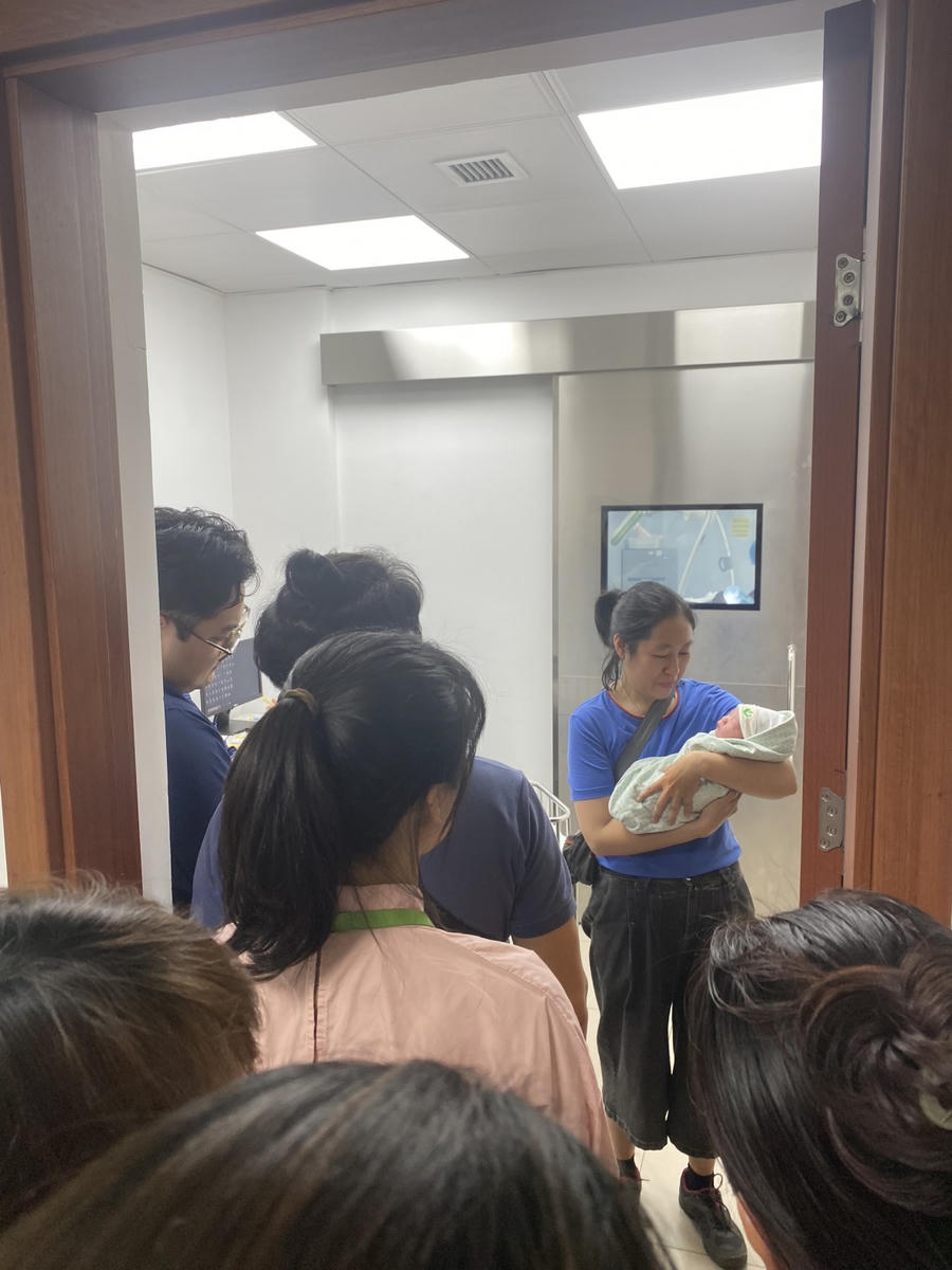Ca mổ cho cháu L diễn ra thành công