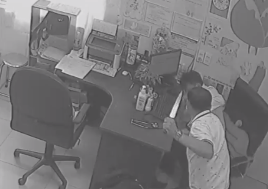 Hiện trường vụ việc.