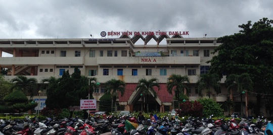 Bệnh viện nơi cháu L.A.Kh đang cấp cứu