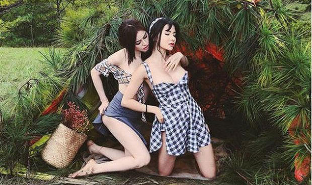 Hành vi bị cho 'bôi bẩn" thiên nhiên Đà Lạt.