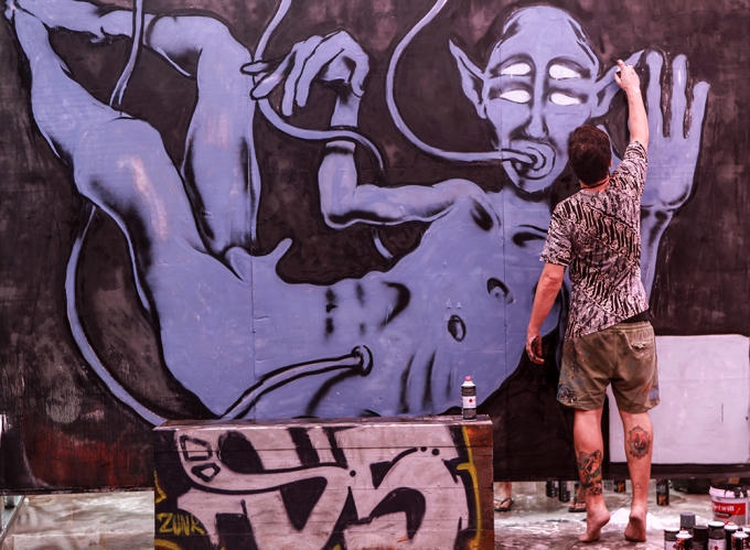 Chất lừ với nghệ thuật đường phố Graffiti Festival 2016