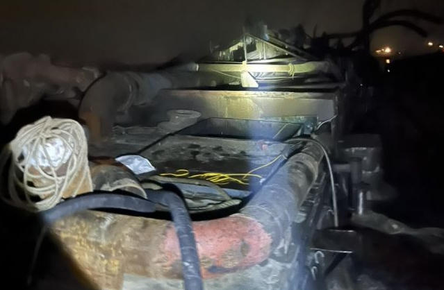 Hiện trường vụ việc.