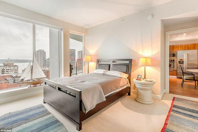 Căn phòng thực tế tại tòa nhà The Escala nơi diễn ra bối cảnh cho phim "50 sắc thái"