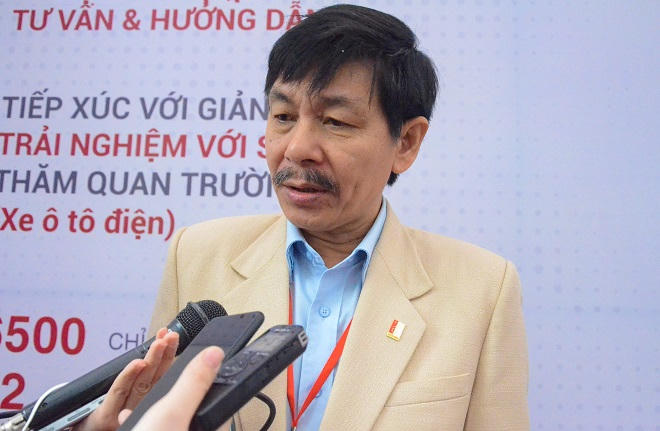 PGS.TS Trần Văn Tớp - Phó hiệu trưởng trường ĐH Bách khoa. Ảnh Ngô Chuyên.