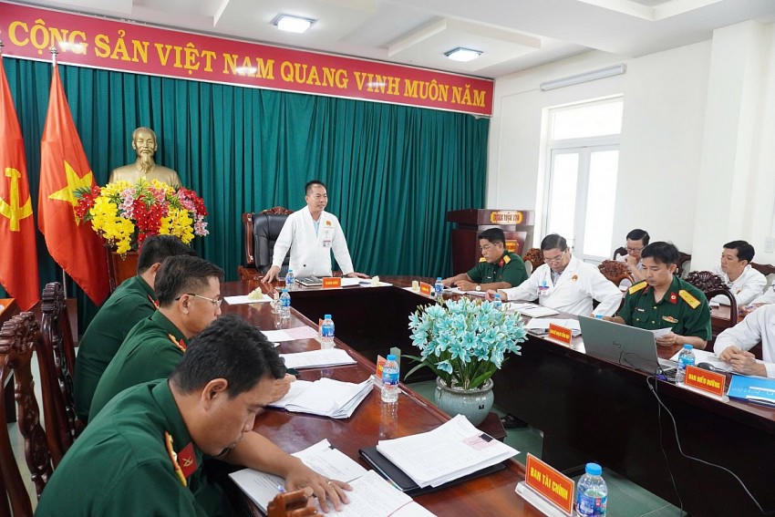 Bệnh viện Quân y 120 đẩy mạnh chuyển đổi số, từng bước xây dựng “bệnh viện thông minh”. Ảnh: Trần Ngọc Cường