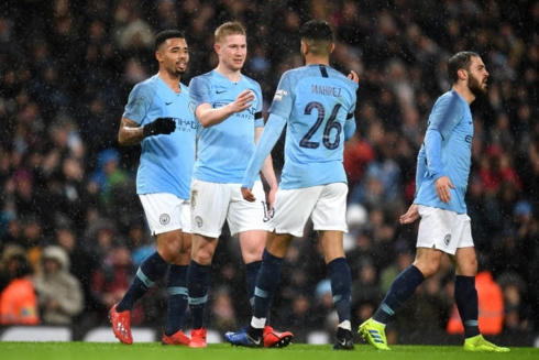 Man City quá mạnh so với Burnley (Ảnh: Getty).
