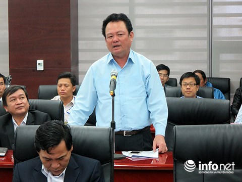 Ông Nguyễn Điểu, Giám đốc Sở TN-MT Đà Nẵng.