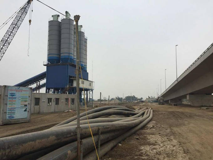 Trạm trộn được đặt sai vị trí