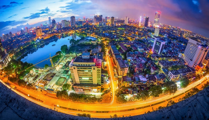 Tác phẩm "Đêm tại khu Thành Công" của tác giả Trần Quang Hiếu.