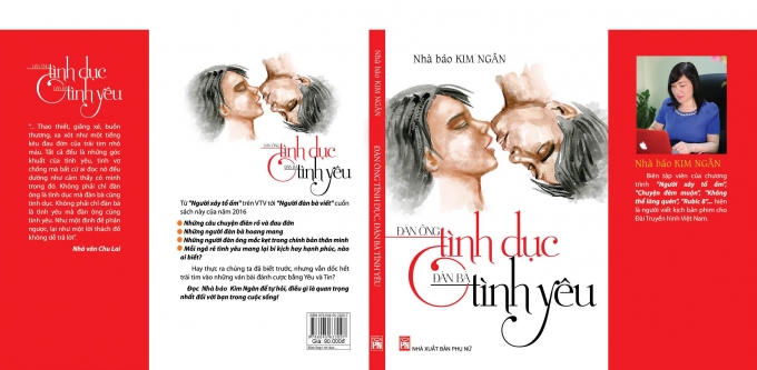 Cuốn sách có tựa đề cực hot "Đàn ông tình dục, đàn bà tình yêu".