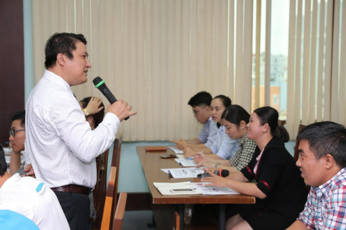 Hoạt động đào tạo nâng cao năng lực của doanh nghiệp địa phương tổ chức tại Cần Thơ