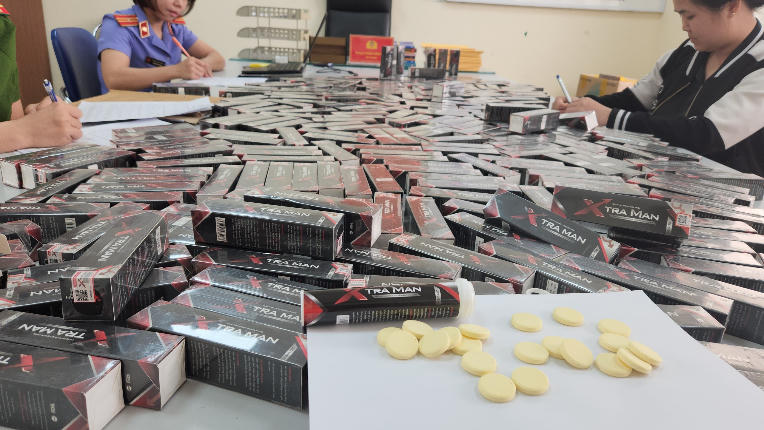 Tang vật cơ quan Công an thu giữ