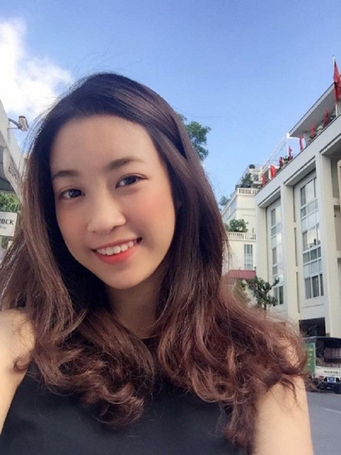 Nhan sắc đời thường của tân Hoa hậu Việt Nam 2016 Đỗ Mỹ Linh (Ảnh: Facebook).