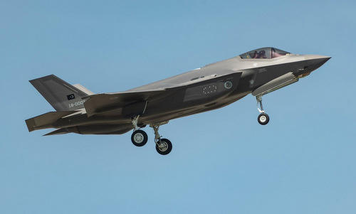 Tiêm kích F-35A Thổ Nhĩ Kỳ bay thử tại Mỹ năm 2018. Ảnh: Lockheed Martin.