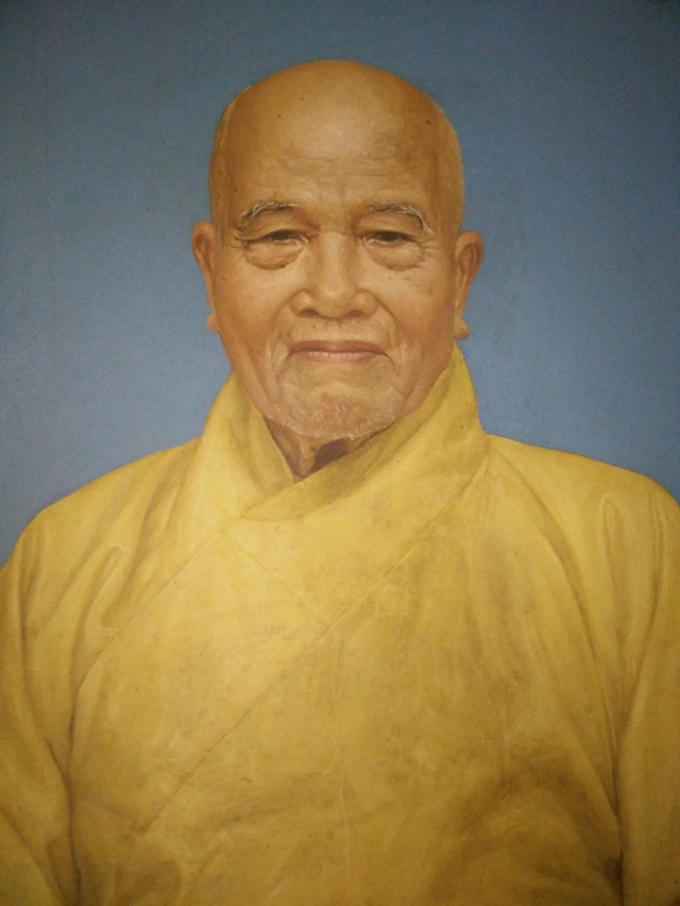 Chân dung cố HT.Thích Tịch Chiếu.