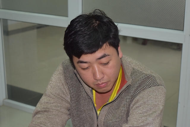 Đối tượng Nguyễn Hoàng Tâm tại thời điểm bị Công an bắt giữ.