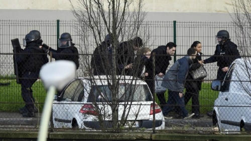 Tạp chí&nbsp;Charlie Hebdo bị tấn công. (Ảnh: AFP)