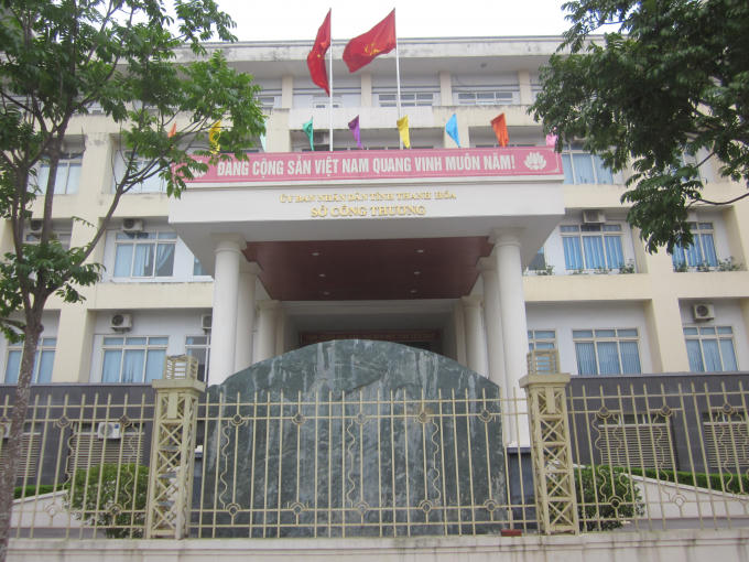 Sở Công thương Thanh Hóa. Ảnh: Nguyệt Chi