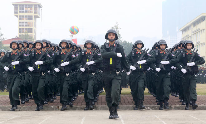 Chiều 9/3, tại Hà Nội, Tiểu đoàn Cảnh sát đặc nhiệm số 1 (Bộ Tư lệnh Cảnh sát cơ động - Bộ Công an) tổ chức Lễ kỷ niệm 20 năm Ngày thành lập và đón nhận Huân chương Chiến công hạng Nhất.