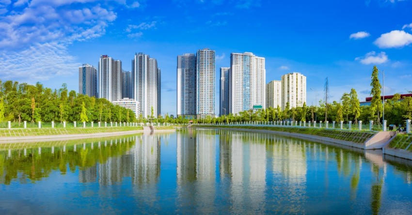Khu đô thị Goldmark City, Hồ Tùng Mậu, Hà Nội.