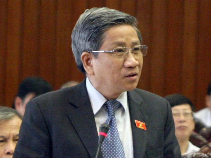 Giáo sư Nguyễn Minh Thuyết, nguyên Phó Chủ nhiệm Ủy ban Văn hóa, Giáo dục, Thanh niên, Thiếu niên và Nhi đồng của Quốc hội (ảnh: Ngọc Thắng)