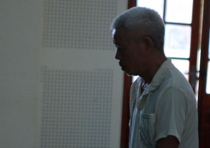 Nguyễn Văn Nhung tại phiên xét xử ngày 24/7.