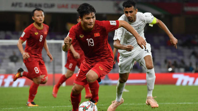 Quang Hải và các đồng đội có 3 điểm đầu tiên ở Asian cup