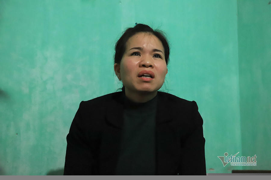 Vợ Thượng tá Nguyễn Huy Thịnh.
